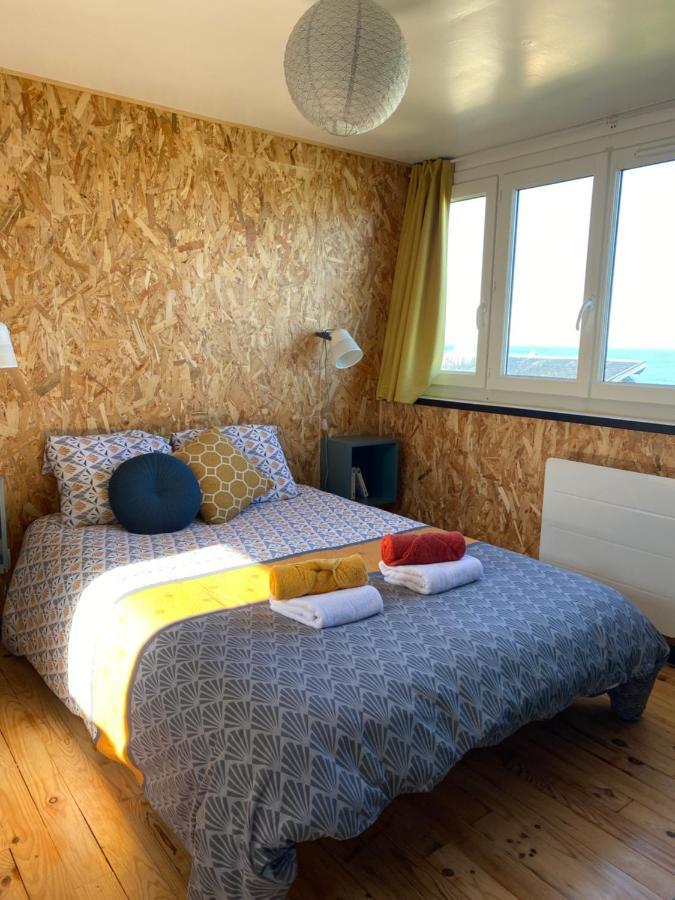 Aster - Apt 2/4 Personnes - Vue Mer Woignarue Dış mekan fotoğraf